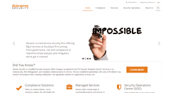 Desktop Screenshot of abramssecurity.com